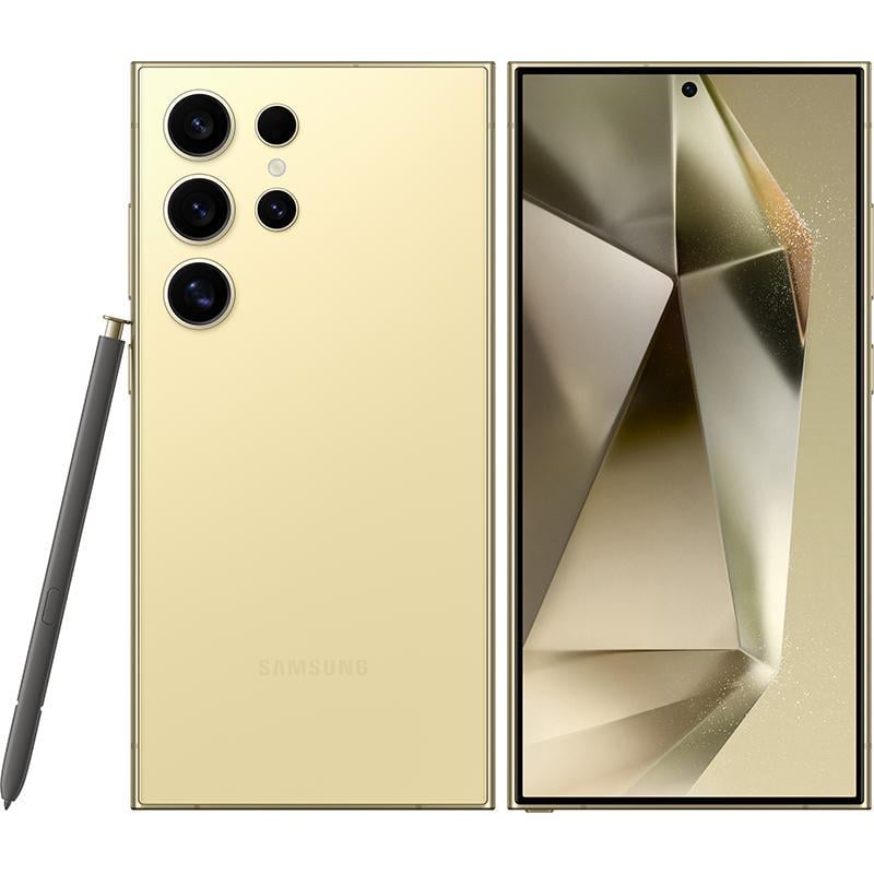 سامسونج اس 24 الترا،تيتانيوم اصفر 256 جيجا